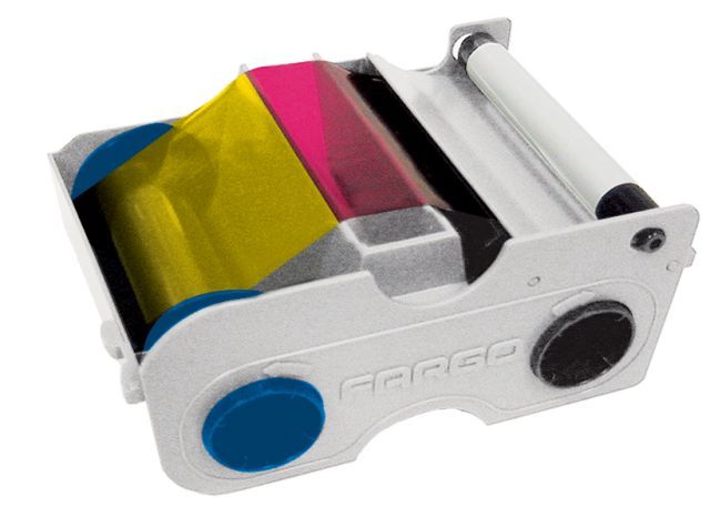 Полноцветная лента Fargo YMCKO 250 отпечатков