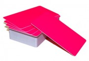 Пластиковая карта CIMage 11953 флуорисцентная розовая