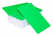Пластиковая карта CIMage RUSS-L43 ярко-зеленая