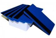 Пластиковая карта с магнитной полосой CIMage 14572 синяя