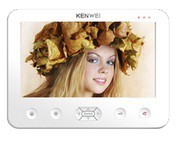 Монитор видеодомофона Kenwei KW-E706C белый
